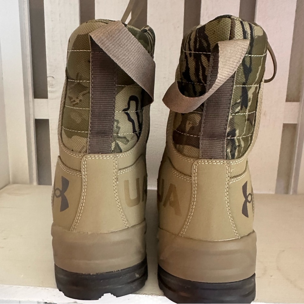 Under Armour Tactical Hunting Boots Mens 13 Camo Vibram 3024339 - Picture 4 of 15